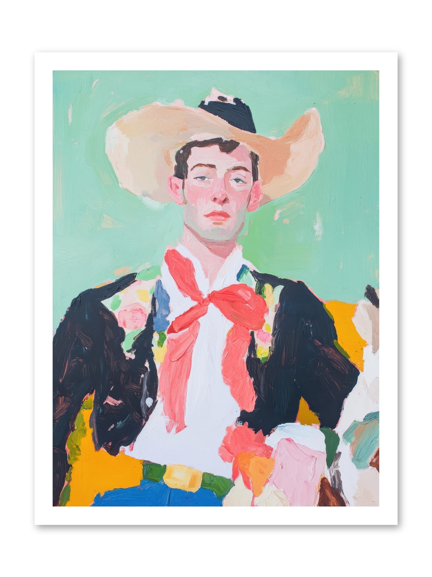 Wildfire Williams -- Loose Canvas Print 18x24