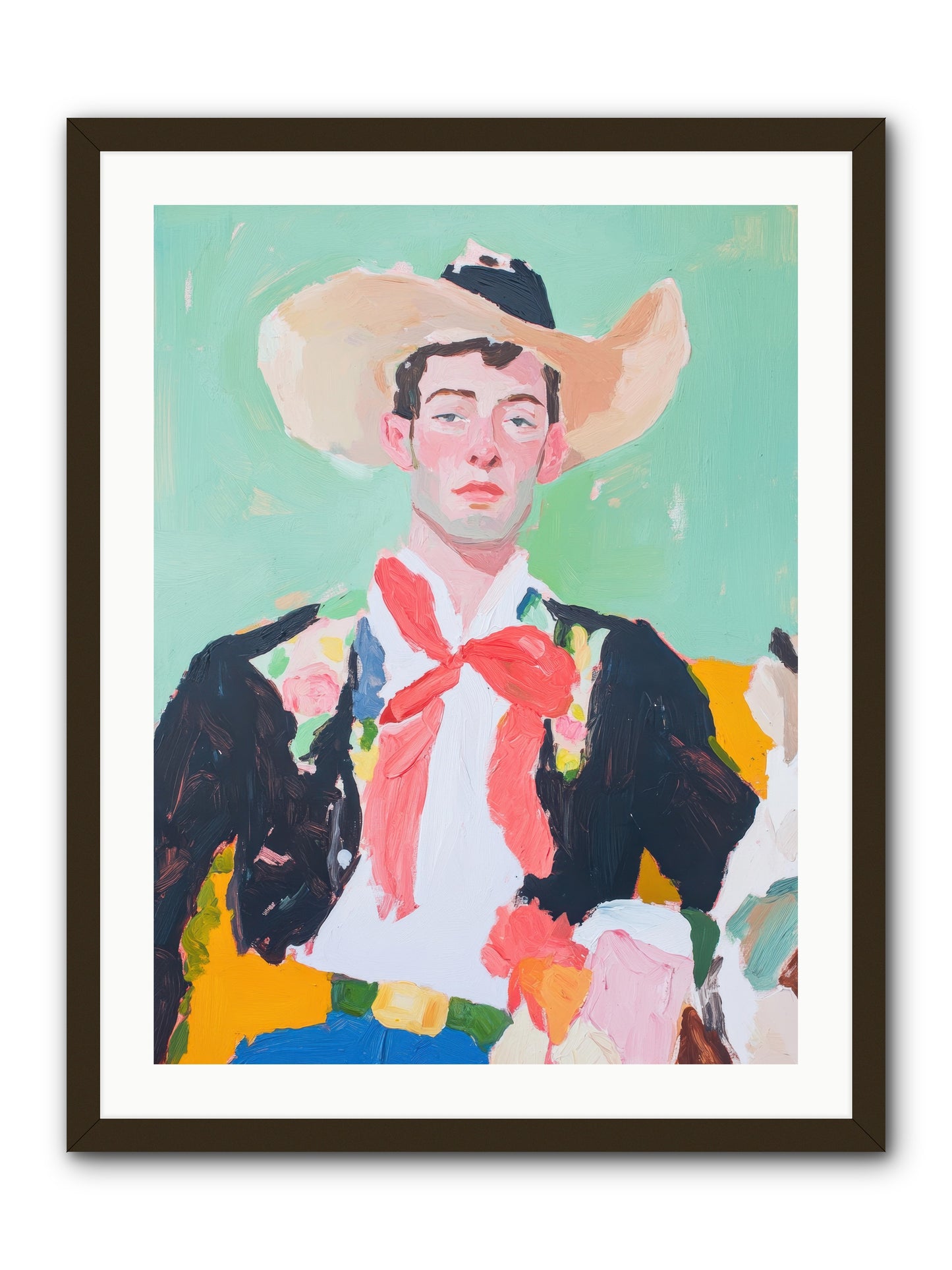 Wildfire Williams -- Framed Print - Black 24x32