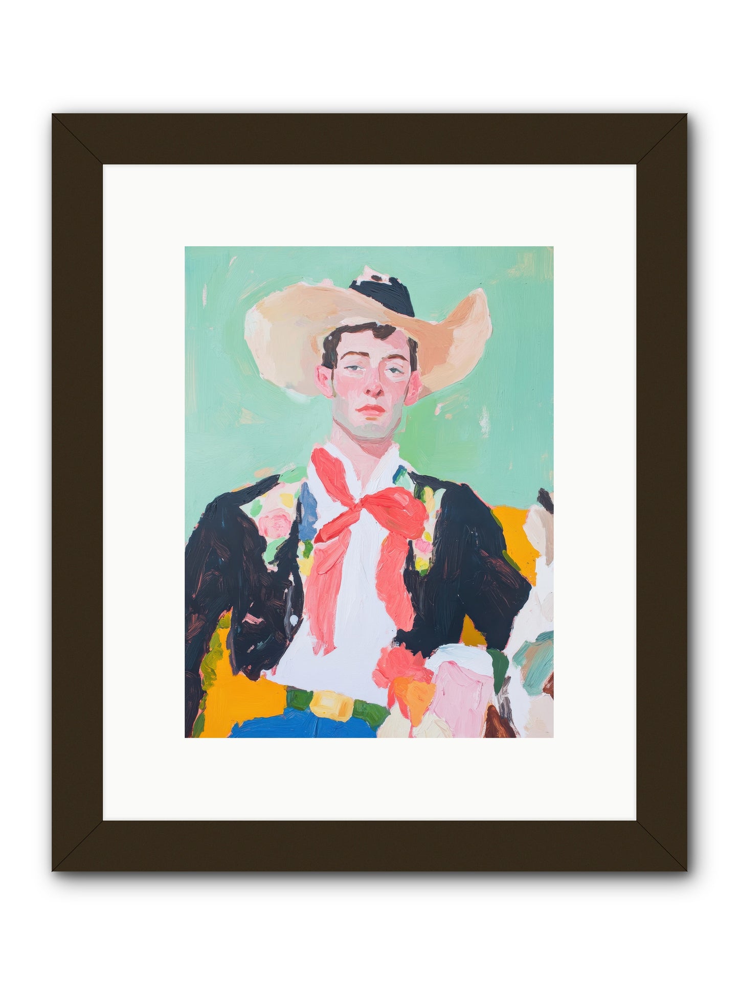 Wildfire Williams -- Framed Print - Black 9x12