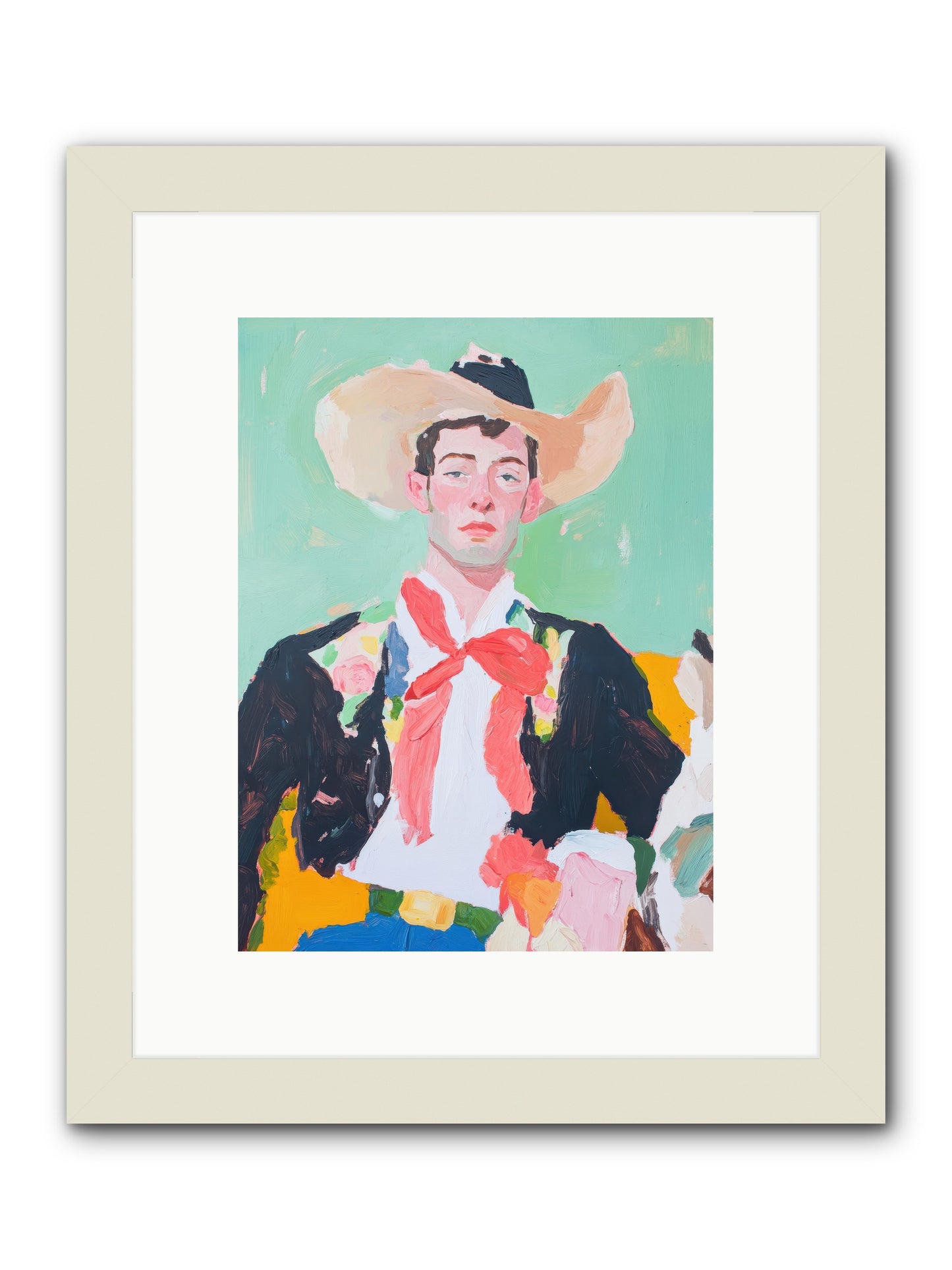 Wildfire Williams -- Framed Print - White 9x12