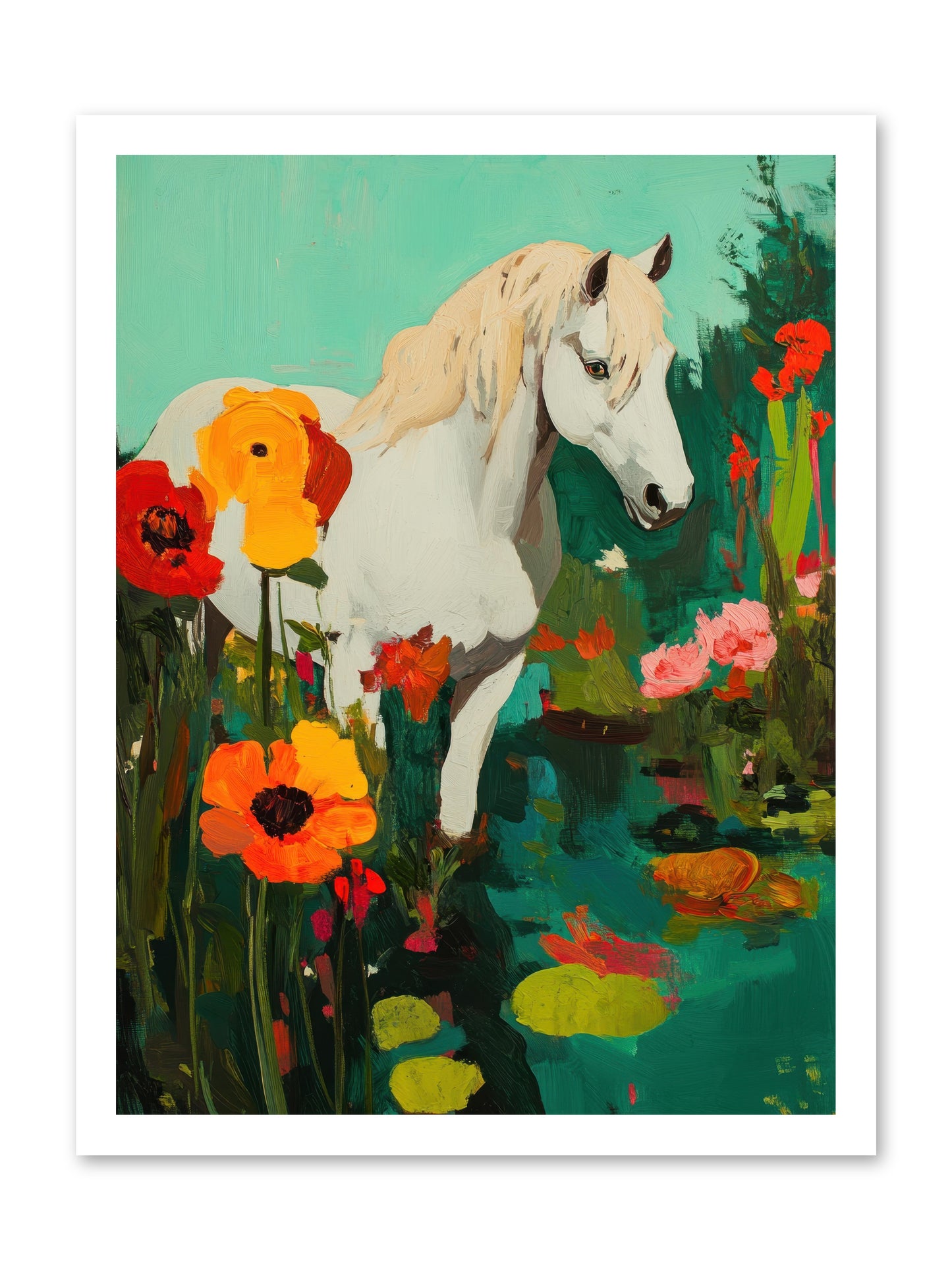 Wildflower -- Loose Canvas Print 18x24
