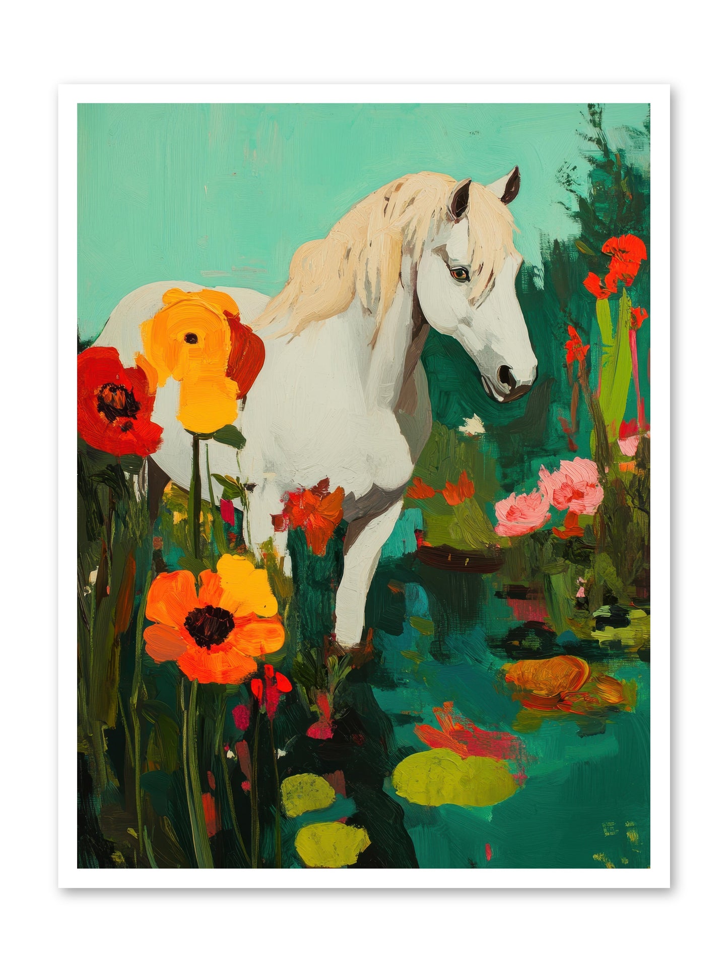 Wildflower -- Loose Canvas Print 30x40