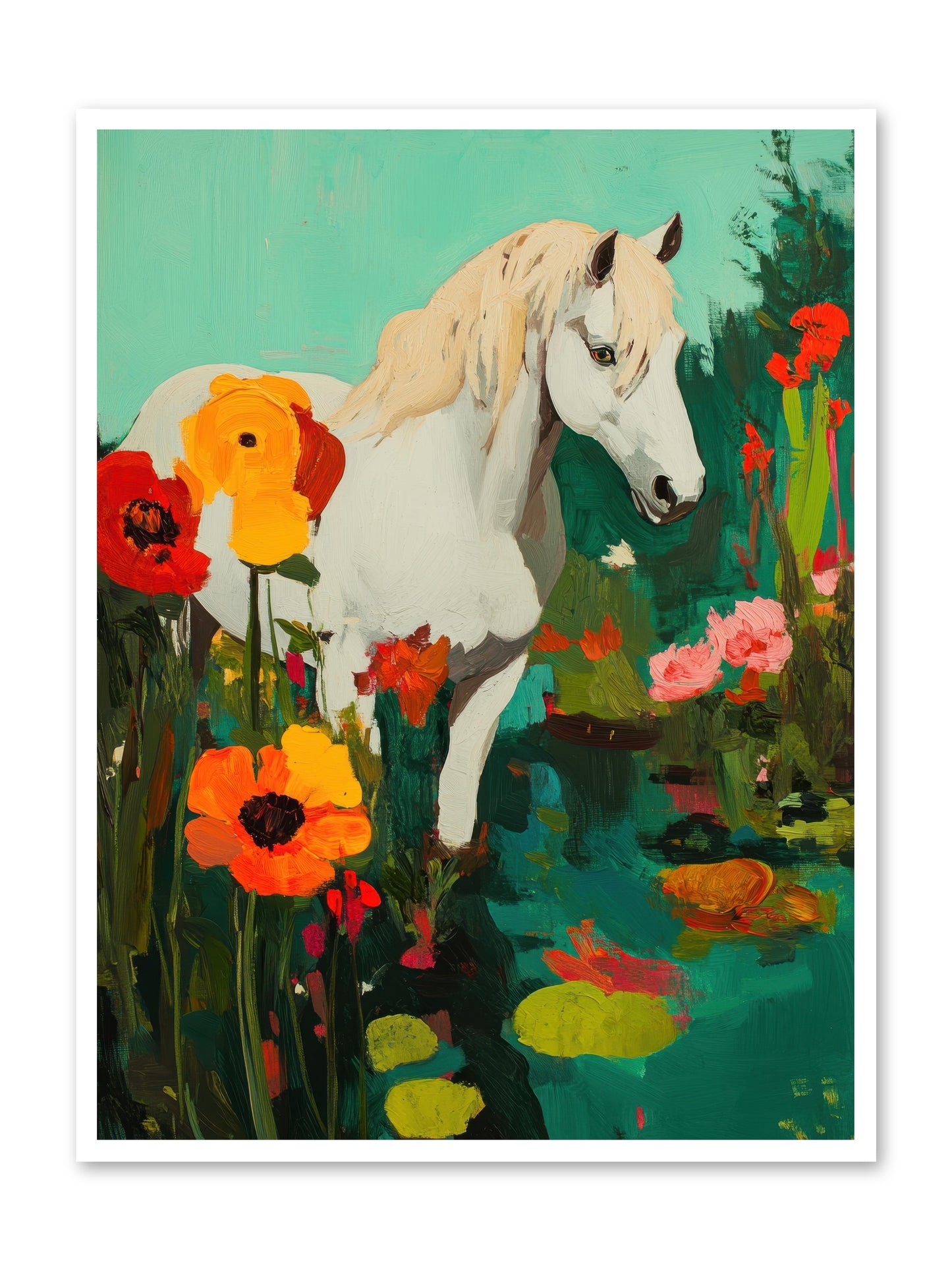 Wildflower -- Loose Canvas Print 36x48