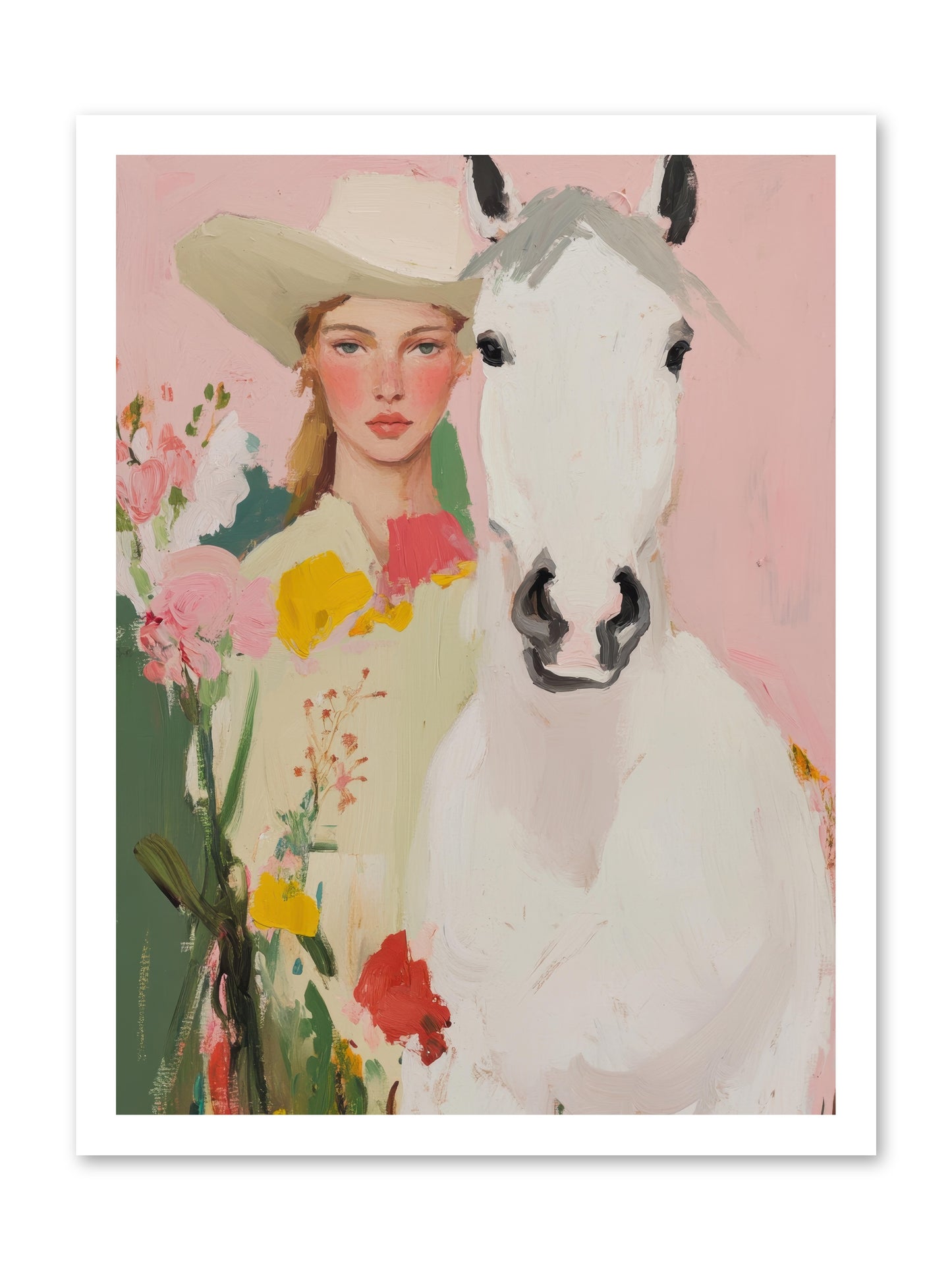 Wildflower Keeper -- Paper Print 18x24