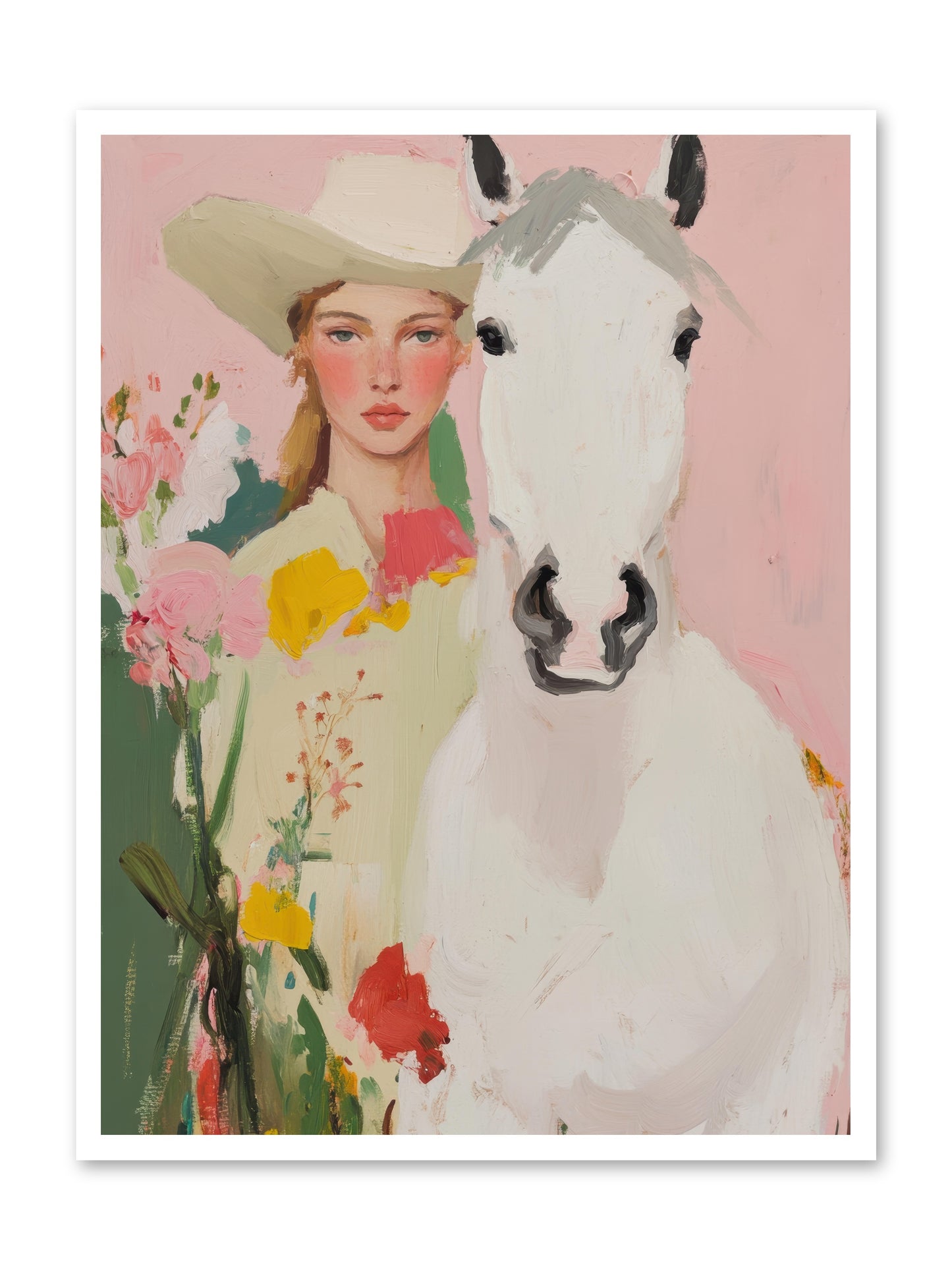 Wildflower Keeper -- Paper Print 30x40