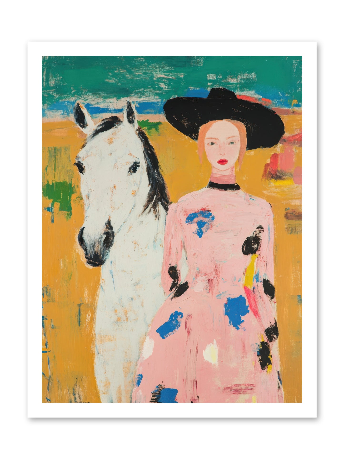 Wildflower Trail Memoirs -- Loose Canvas Print 18x24