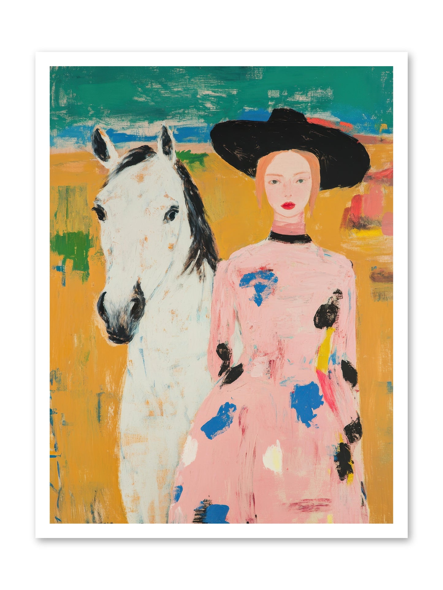 Wildflower Trail Memoirs -- Paper Print 24x32