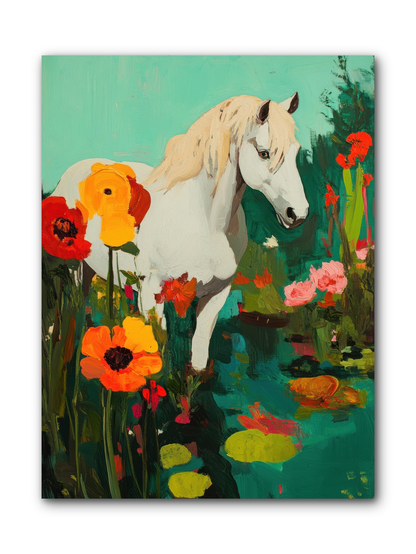 Wildflower -- Wrapped Canvas 9x12