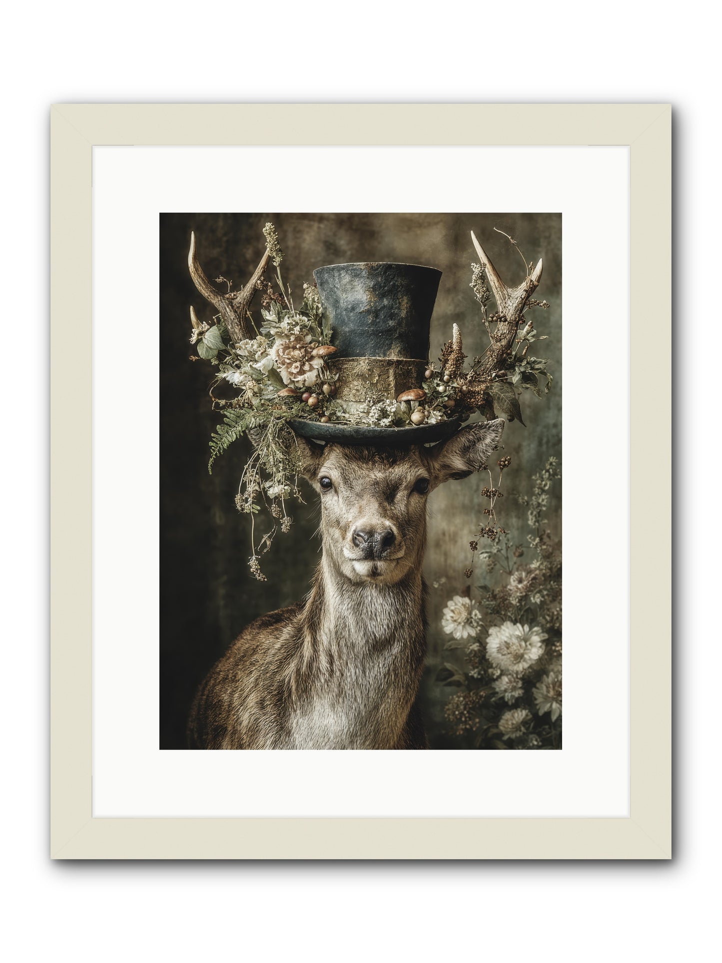 Wildwood -- Framed Print - White 12x16