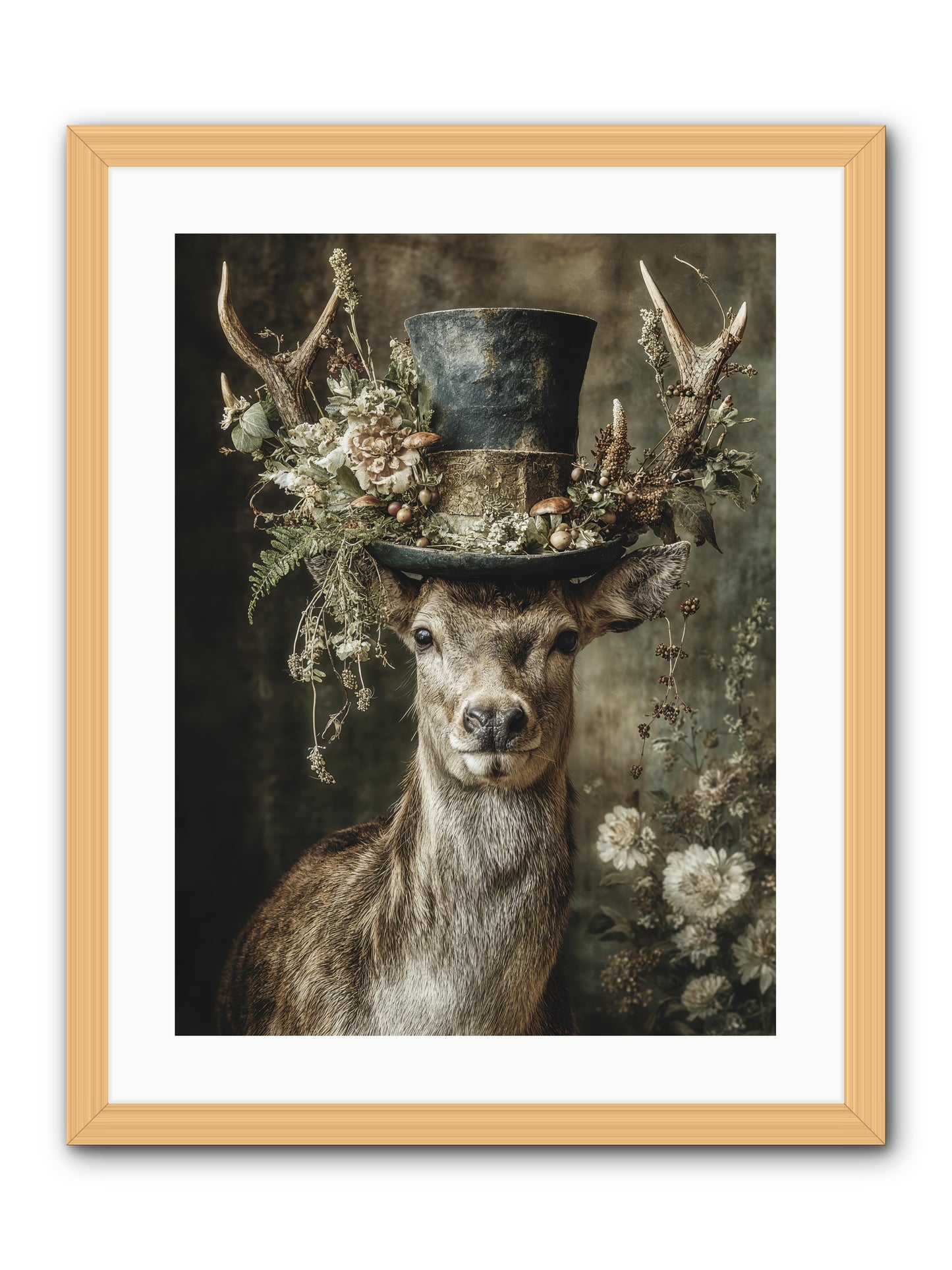 Wildwood -- Framed Print - Natural 18x24