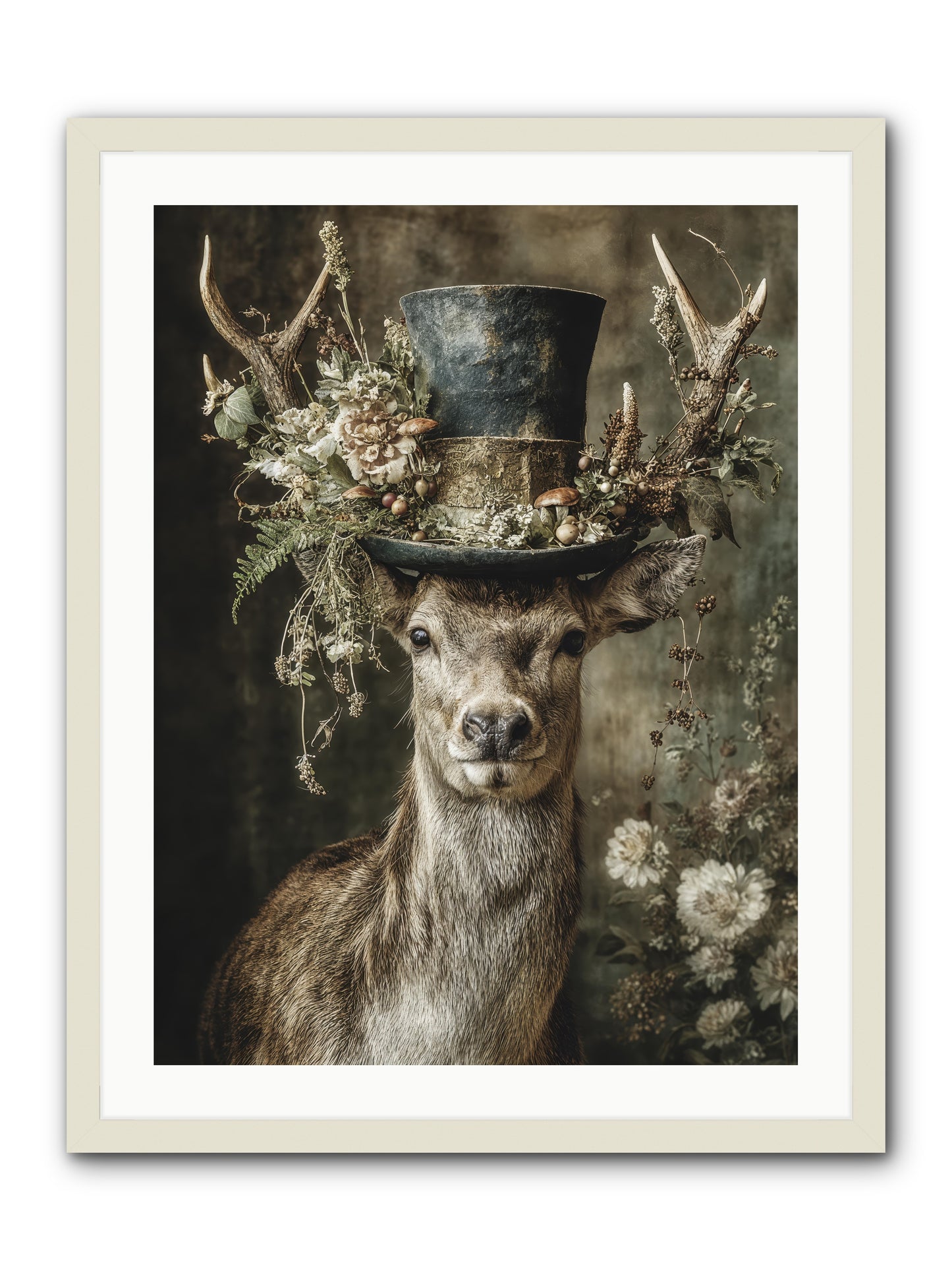 Wildwood -- Framed Print - White 24x32