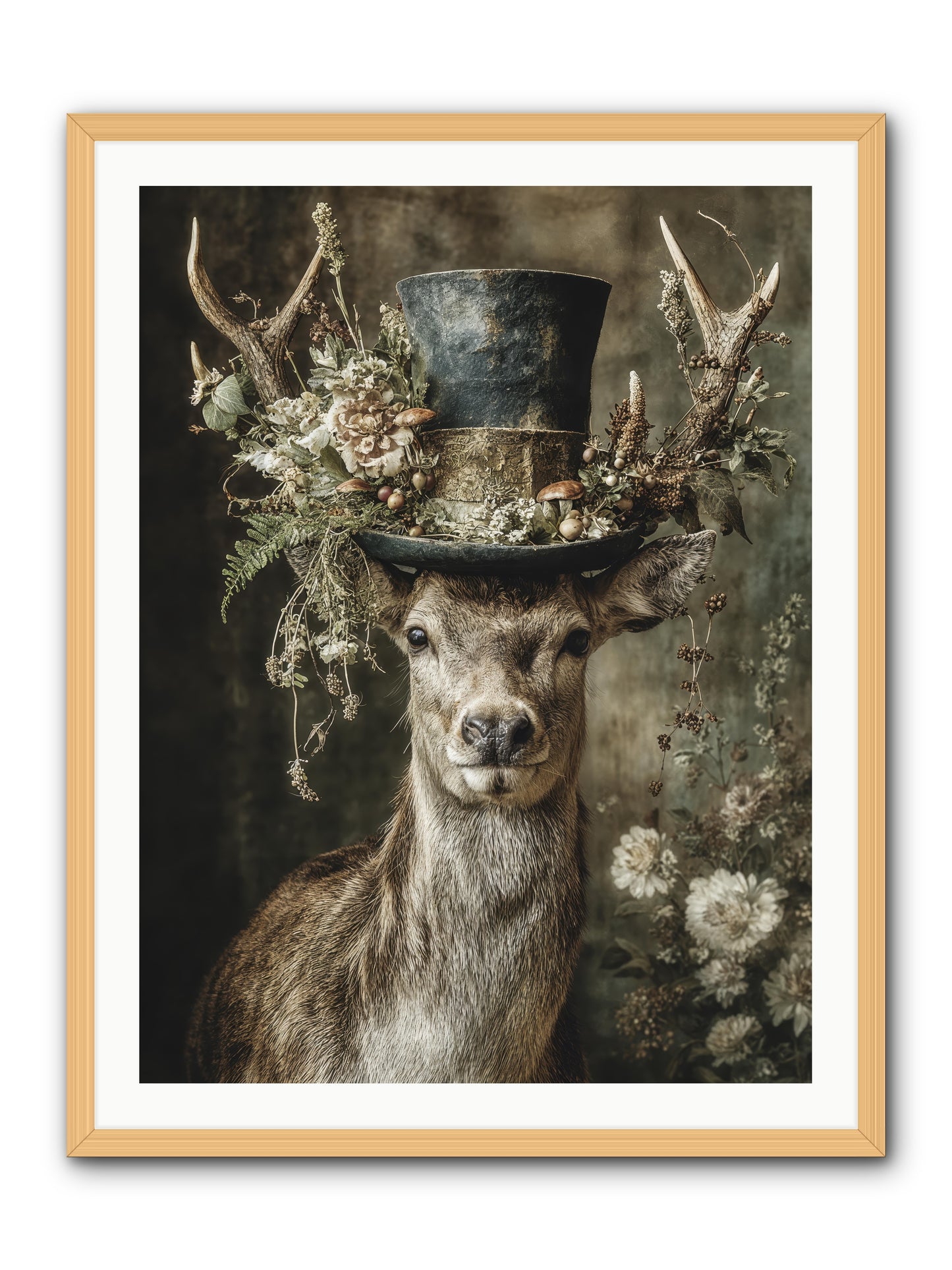 Wildwood -- Framed Print - Natural 30x40