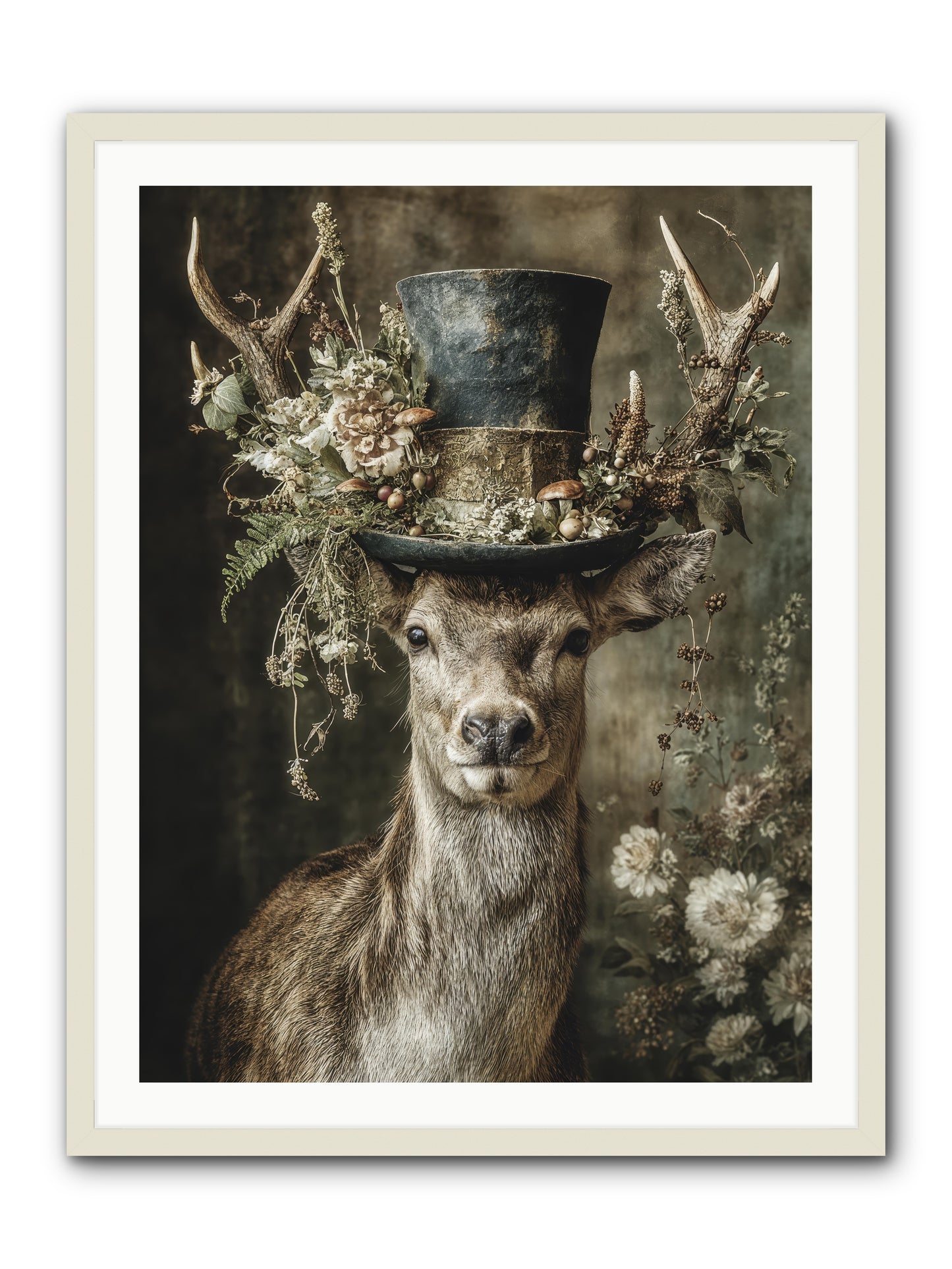 Wildwood -- Framed Print - White 30x40