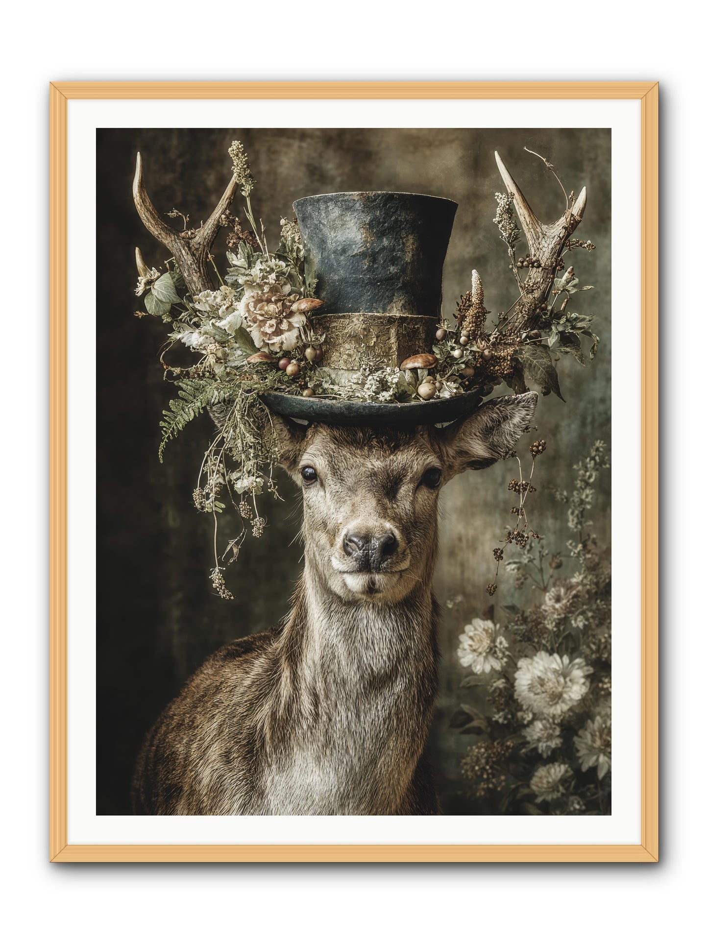 Wildwood -- Framed Print - Natural 36x48