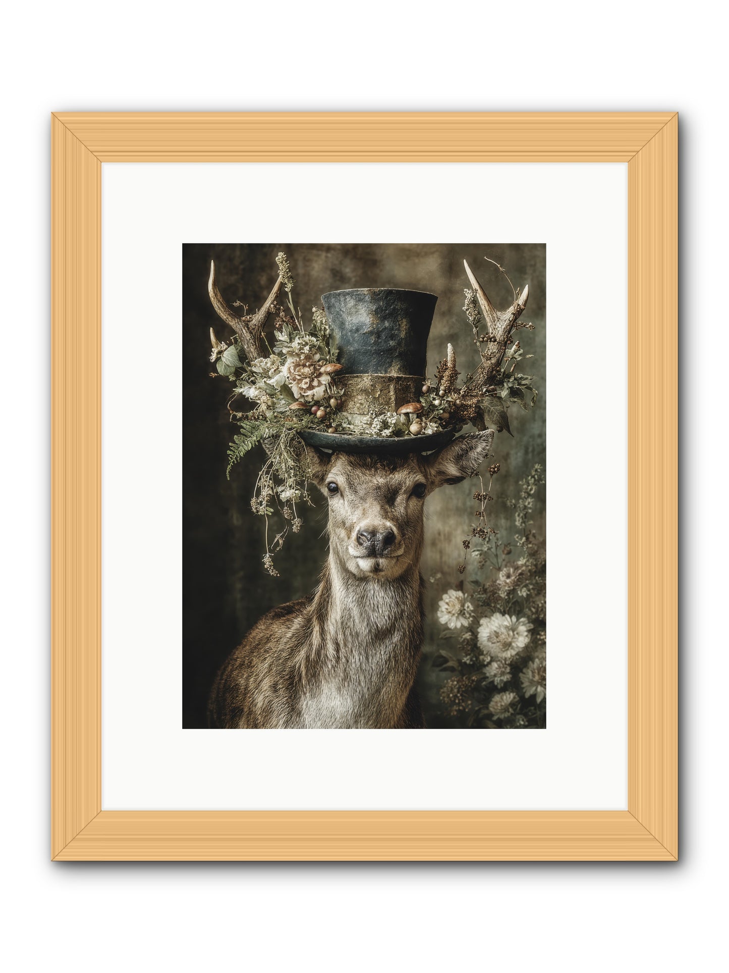 Wildwood -- Framed Print - Natural 9x12