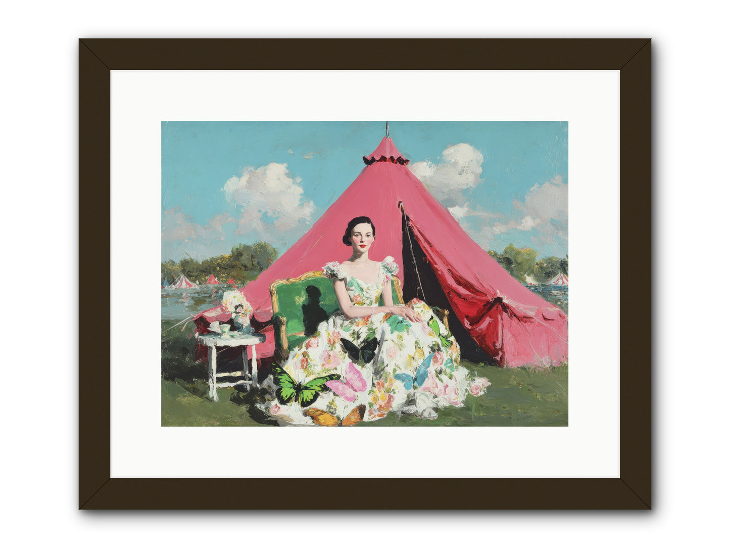 Willowmere Society-REZ -- Framed Print - Black 16x12