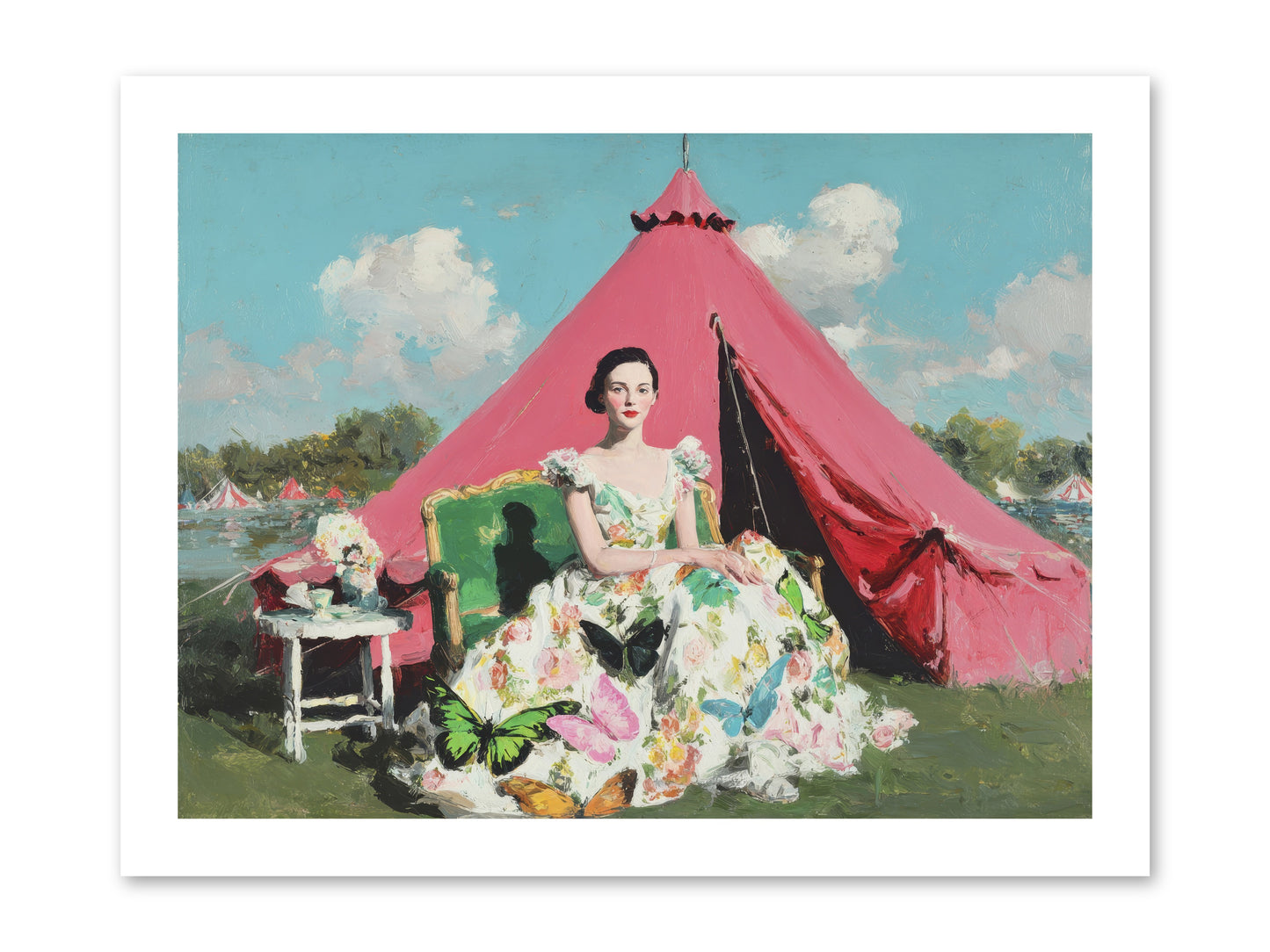 Willowmere Society-REZ -- Loose Canvas Print 16x12