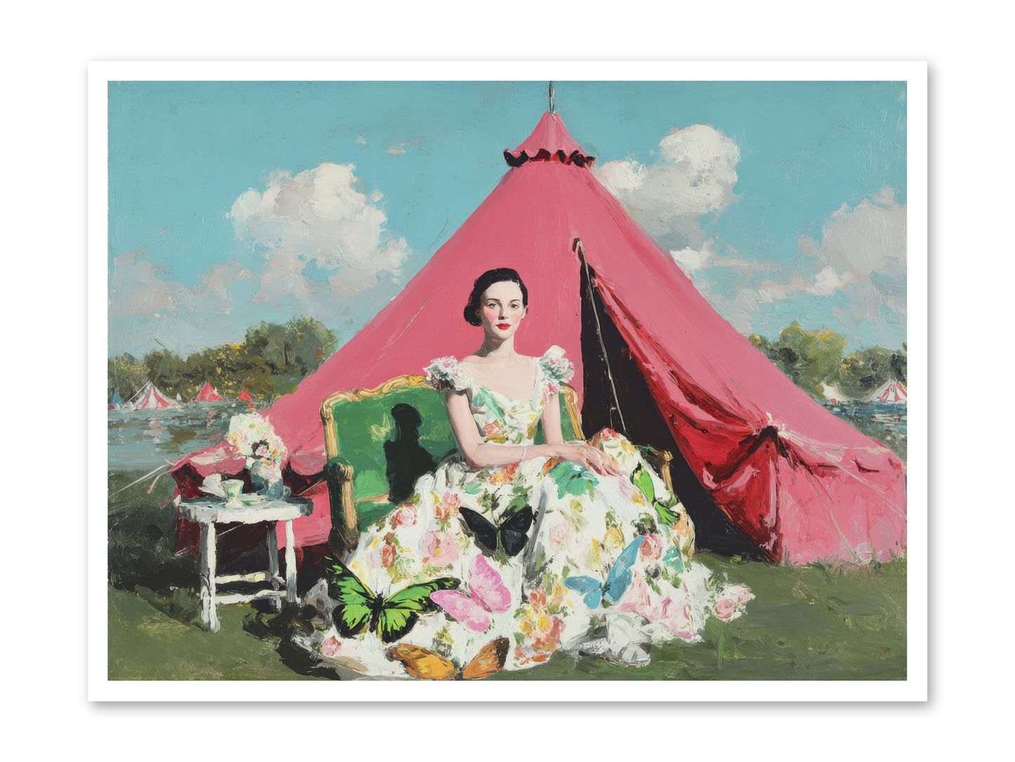 Willowmere Society-REZ -- Loose Canvas Print 40x30