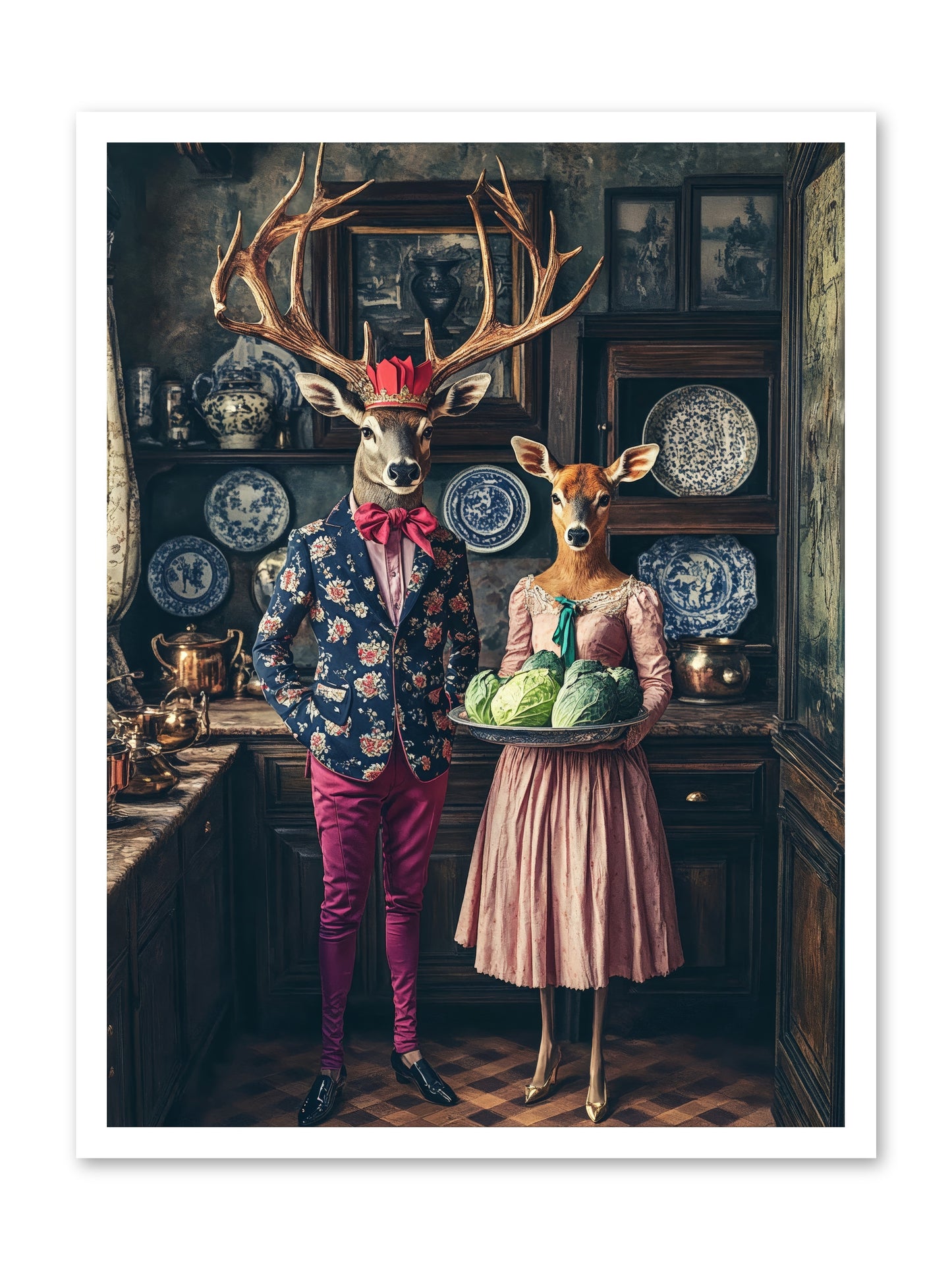 Wind Danced Through SupperRez -- Loose Canvas Print 24x32