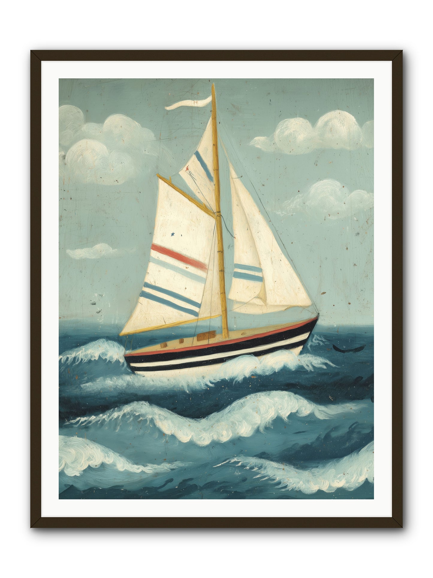 Wind Dancer -- Framed Print - Black 36x48