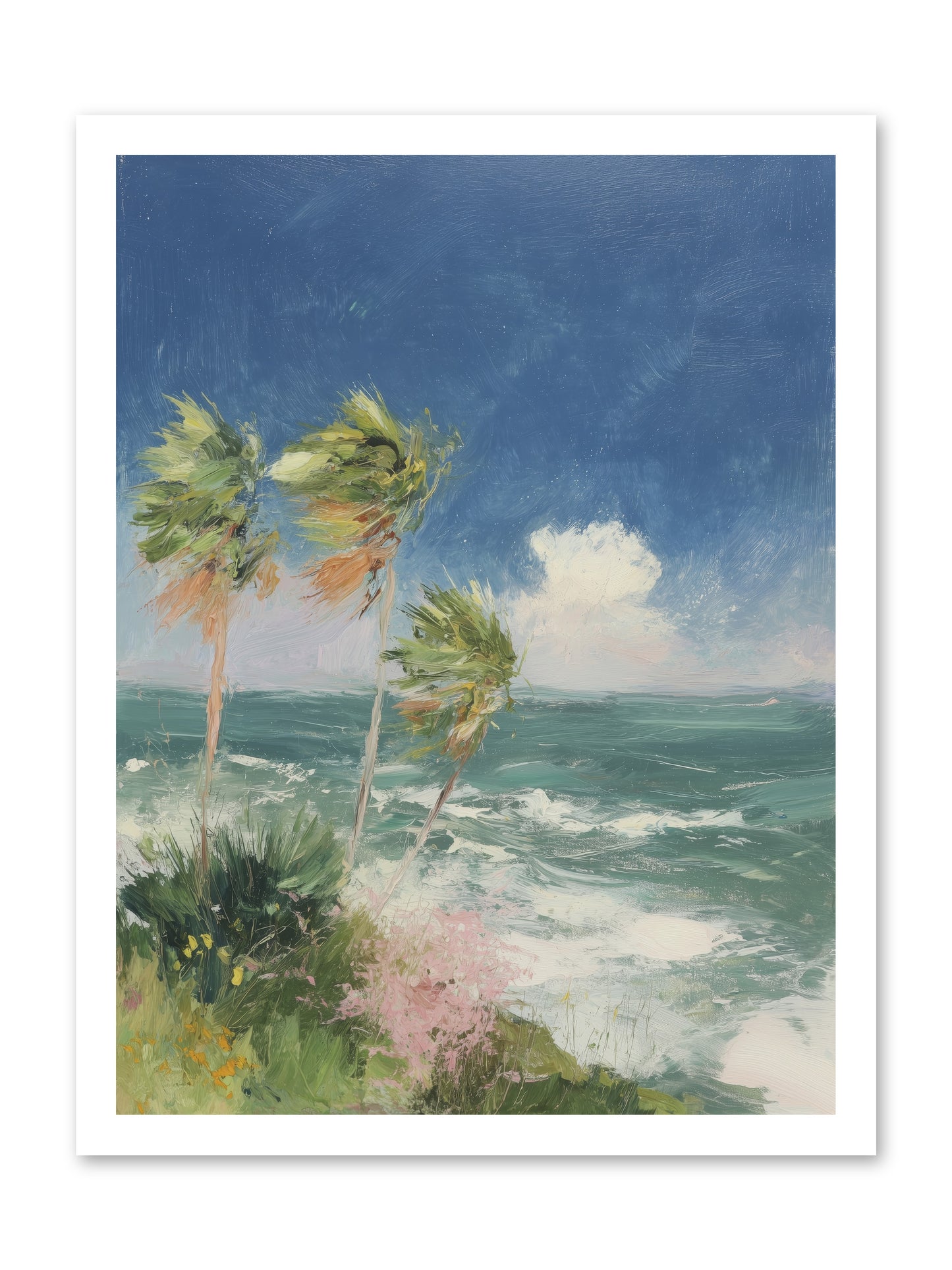 Wind-Kissed Wandering -- Loose Canvas Print 18x24