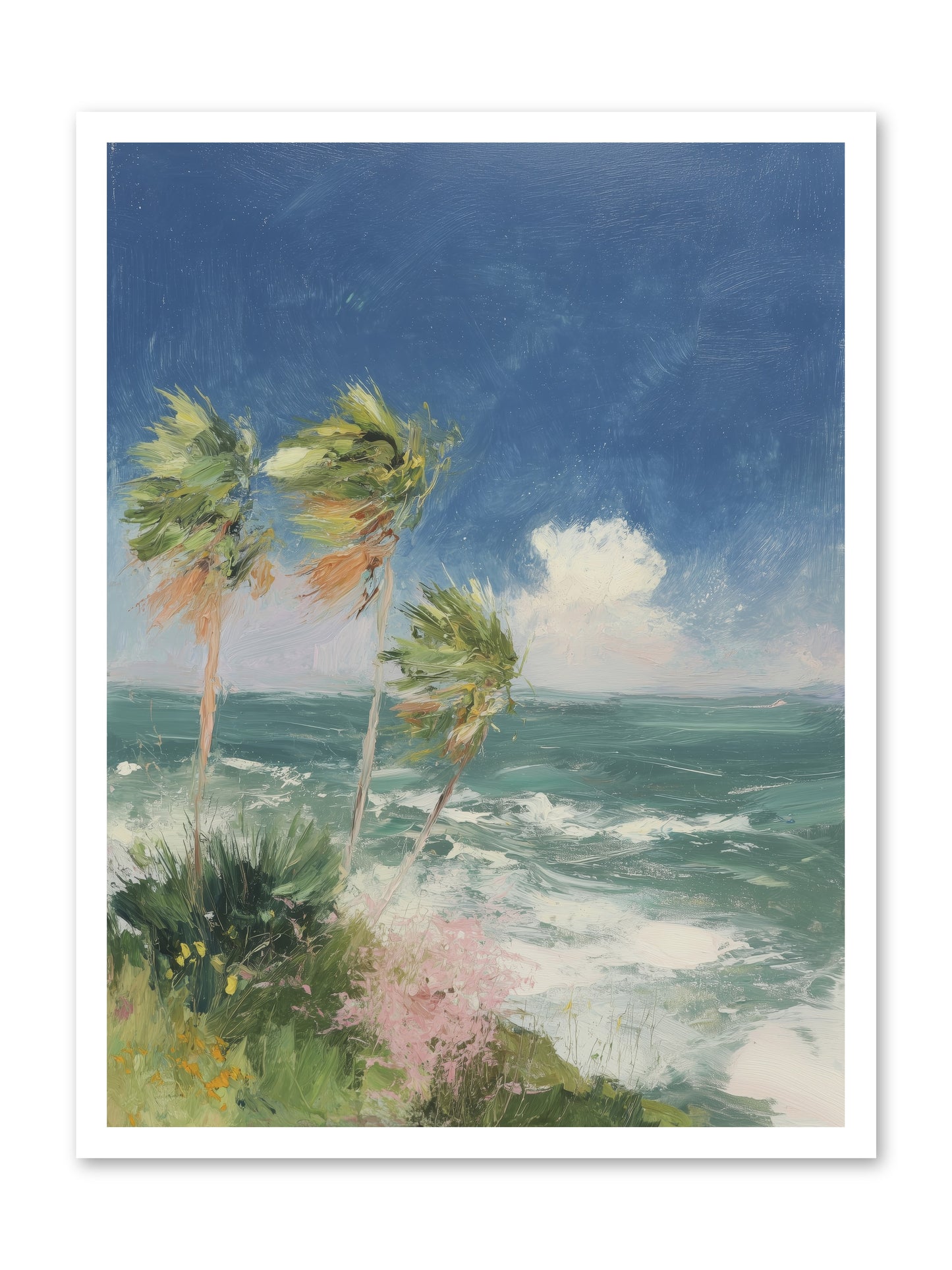 Wind-Kissed Wandering -- Loose Canvas Print 24x32