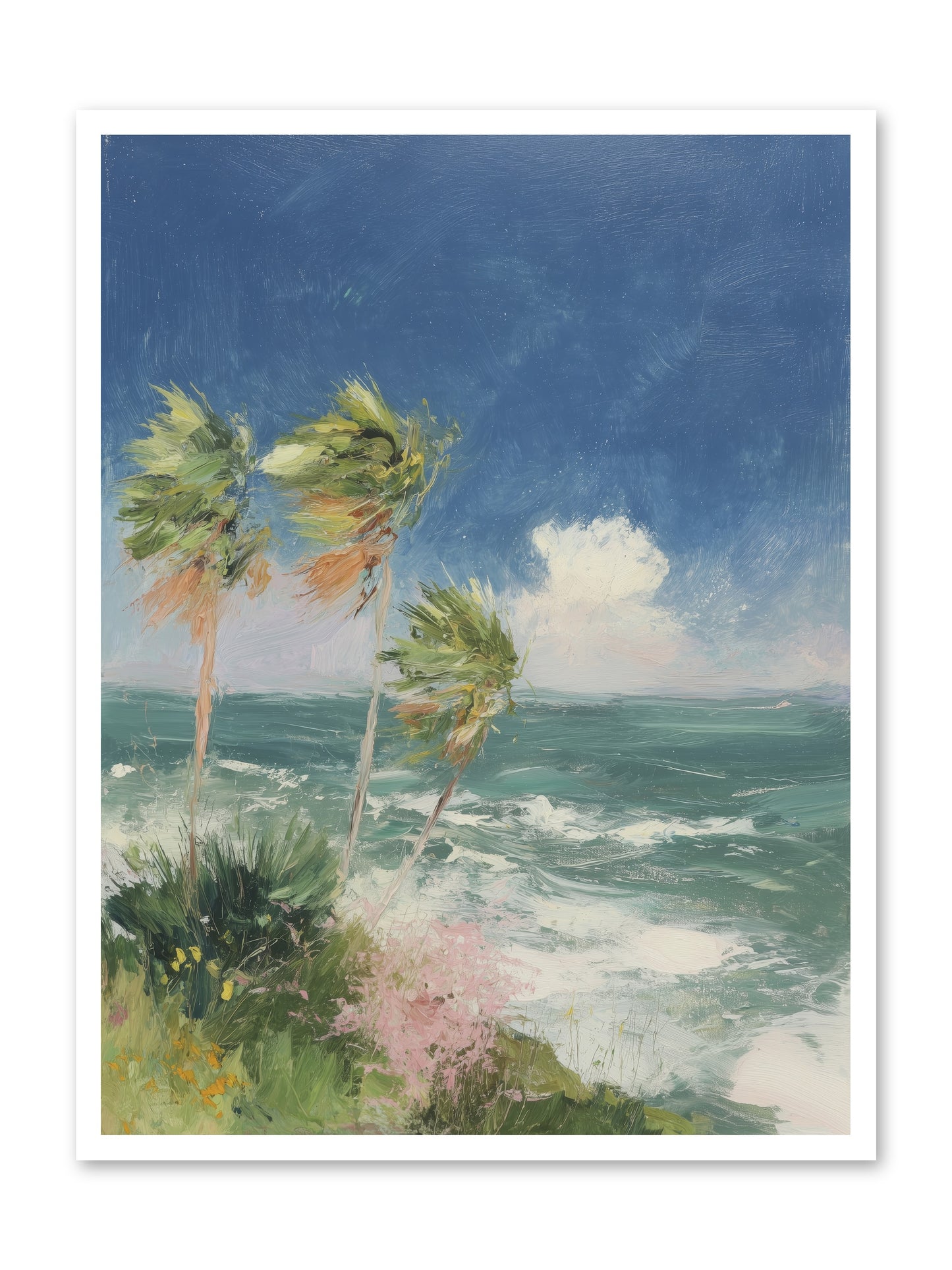 Wind-Kissed Wandering -- Paper Print 30x40