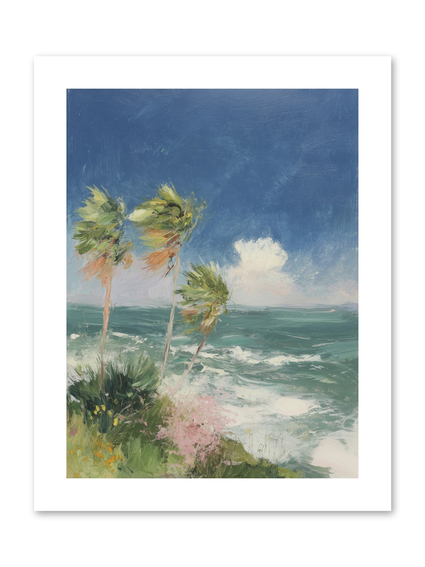 Wind-Kissed Wandering -- Paper Print 9x12