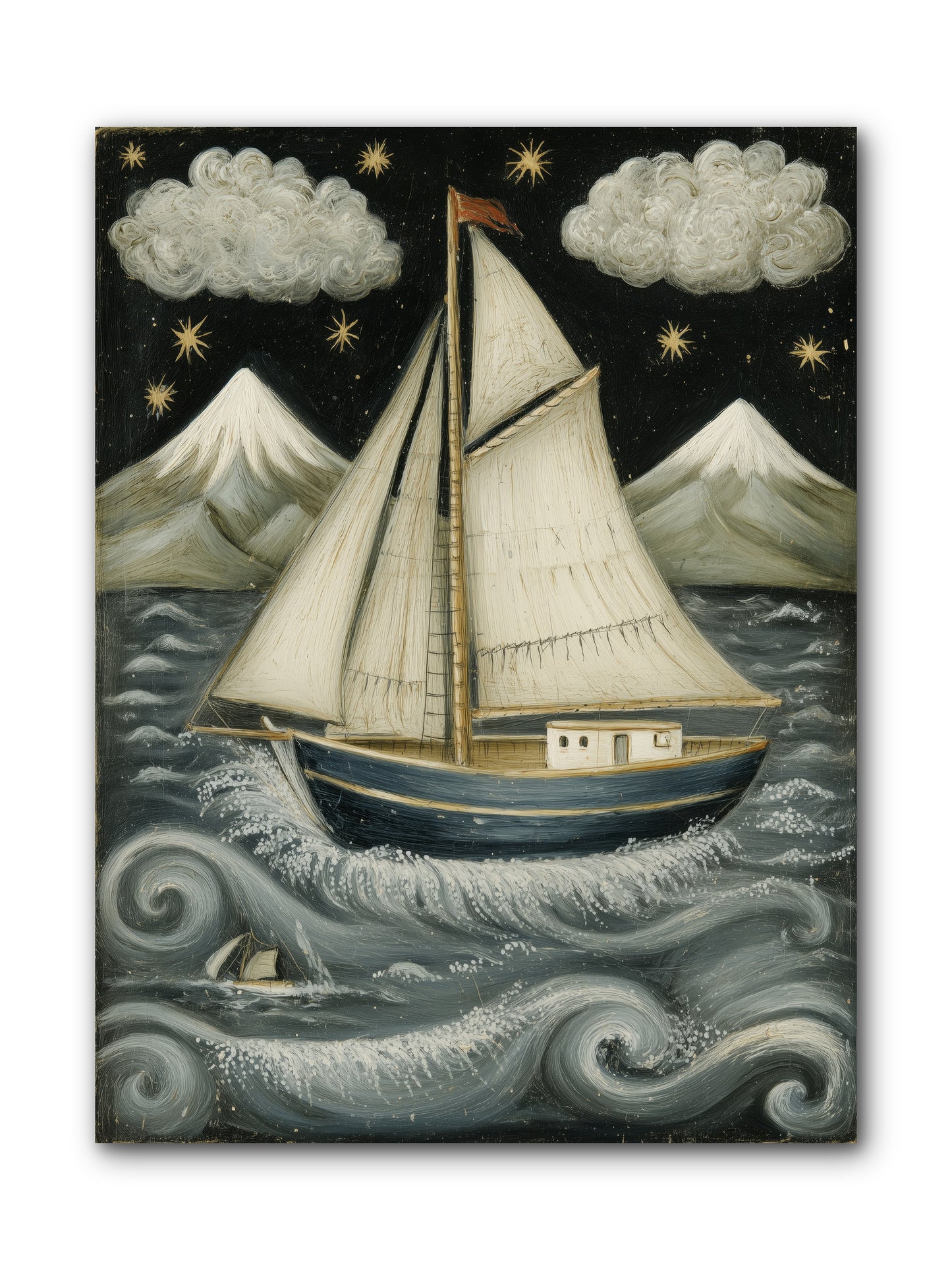 Wind Singer -- Wrapped Canvas 9x12