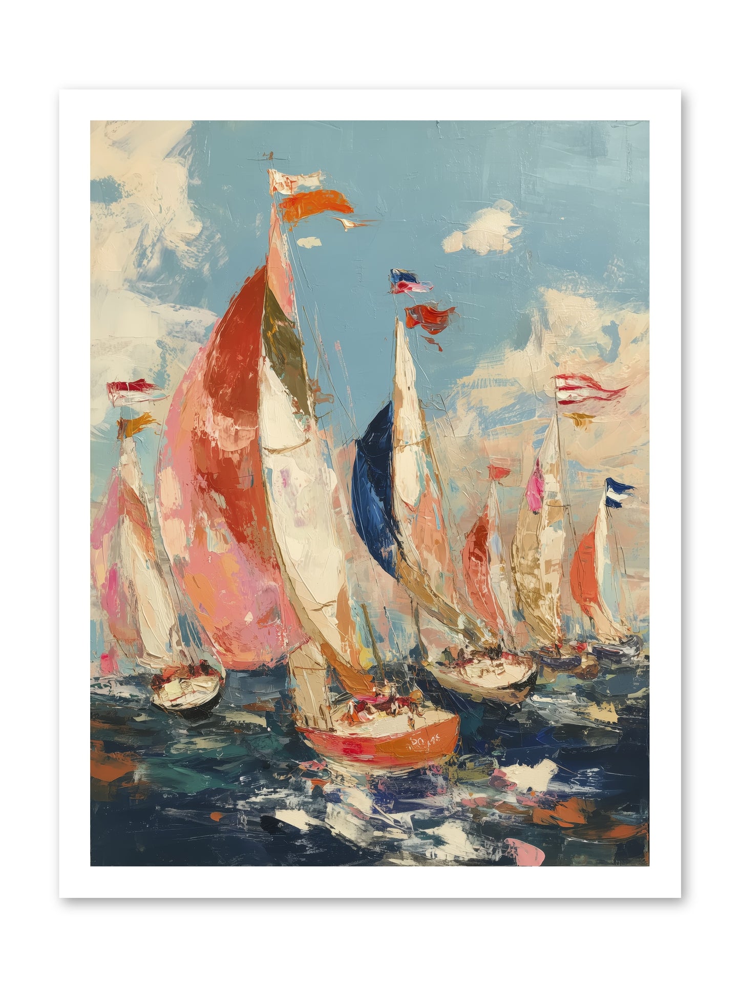 Wind and Wave -- Loose Canvas Print 18x24