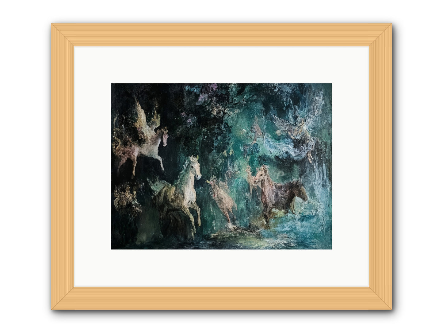 Windsor Legends -- Framed Print - Natural 12x9