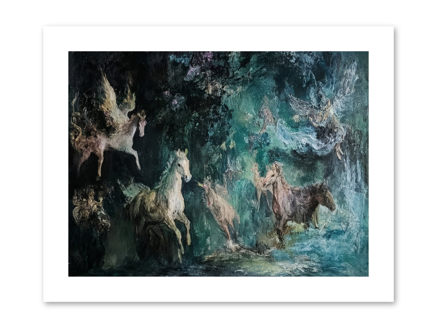 Windsor Legends -- Loose Canvas Print 12x9