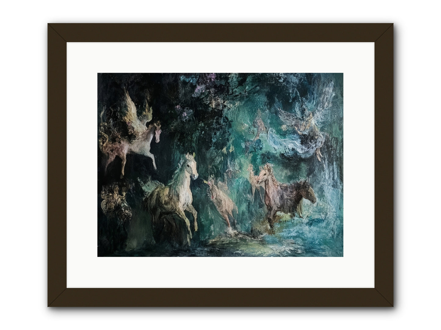 Windsor Legends -- Framed Print - Black 16x12
