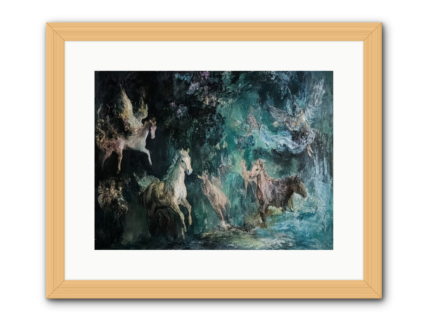 Windsor Legends -- Framed Print - Natural 16x12