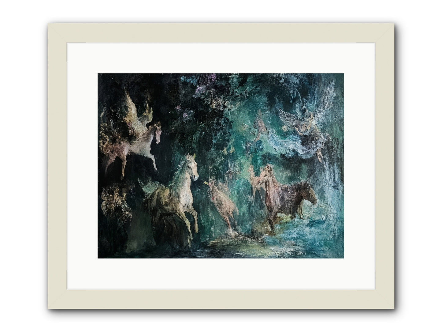 Windsor Legends -- Framed Print - White 16x12
