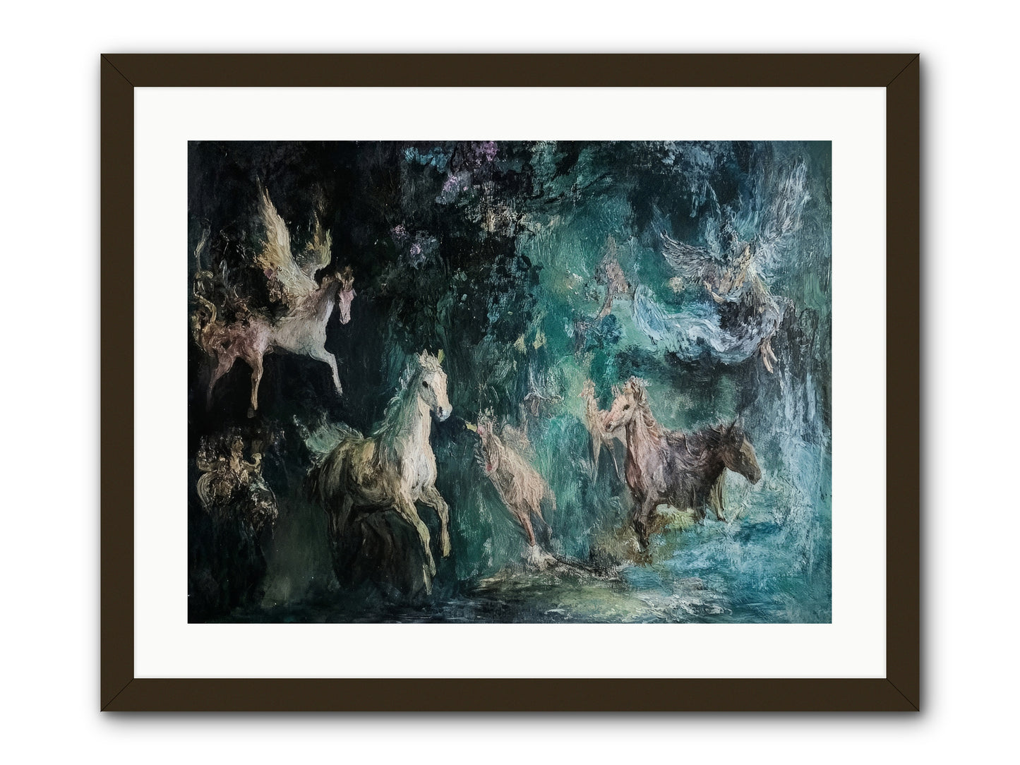 Windsor Legends -- Framed Print - Black 24x18