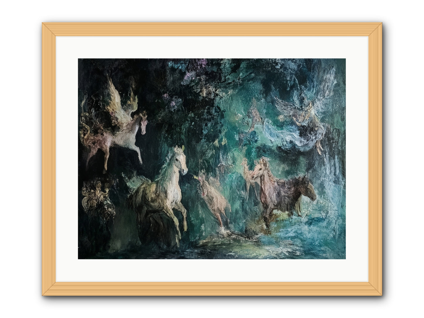 Windsor Legends -- Framed Print - Natural 24x18