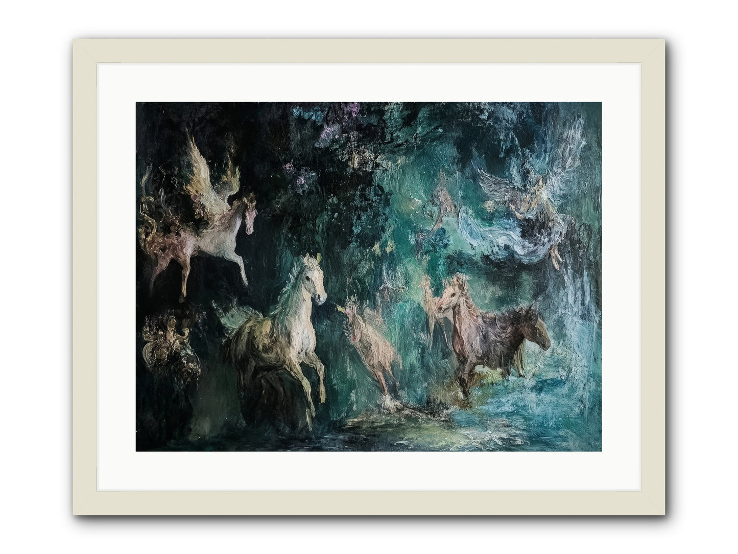 Windsor Legends -- Framed Print - White 24x18