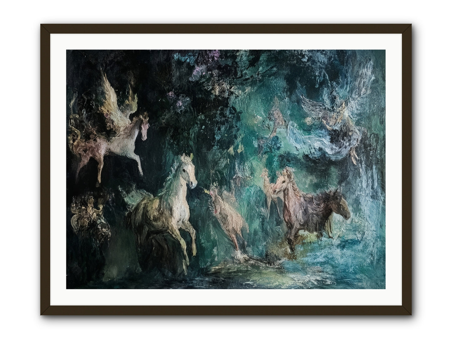 Windsor Legends -- Framed Print - Black 40x30
