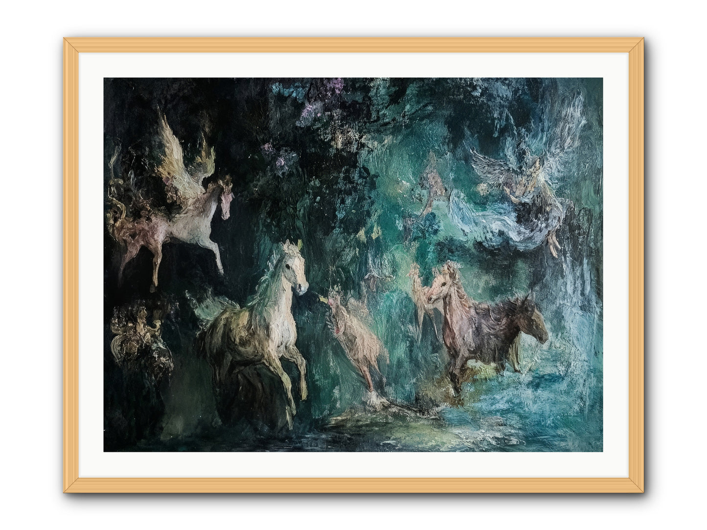 Windsor Legends -- Framed Print - Natural 40x30