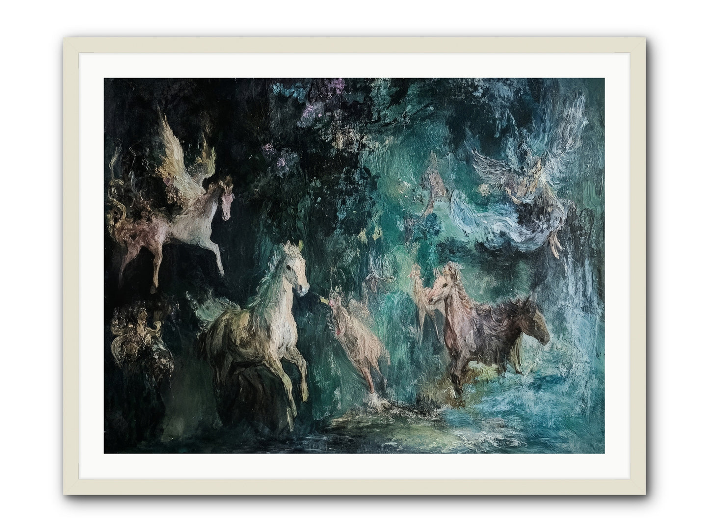 Windsor Legends -- Framed Print - White 40x30