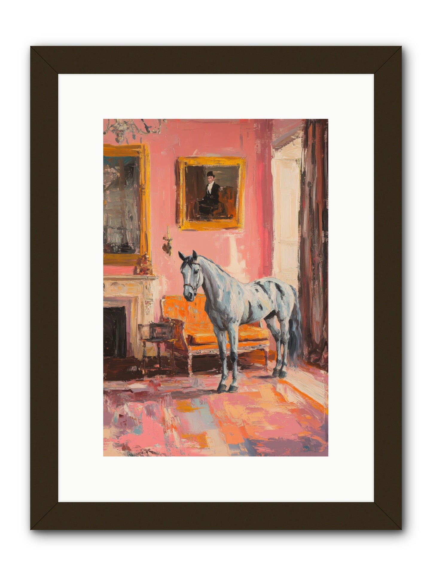 Windsor Whisper -- Framed Print - Black 10x15