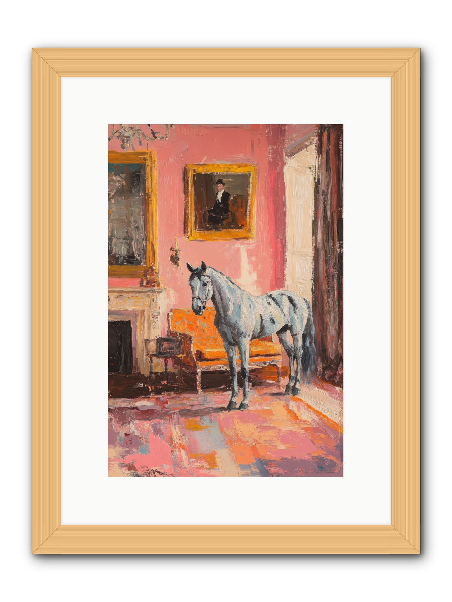 Windsor Whisper -- Framed Print - Natural 10x15