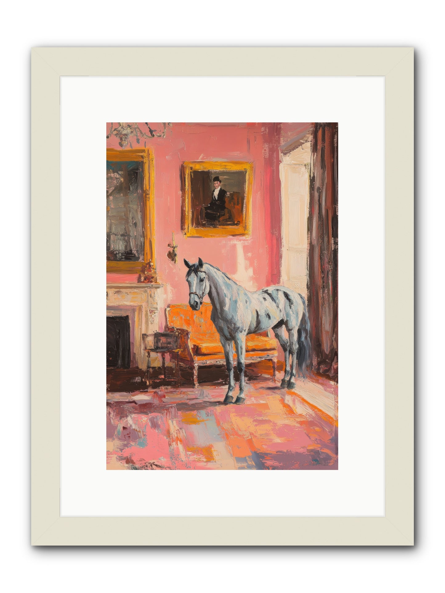 Windsor Whisper -- Framed Print - White 10x15