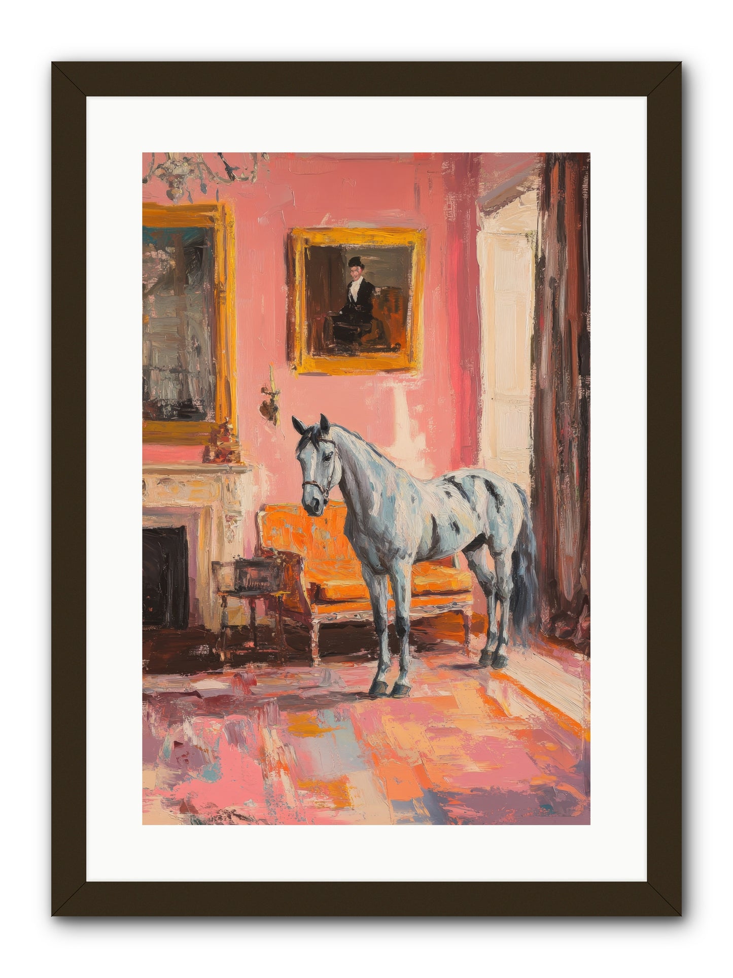 Windsor Whisper -- Framed Print - Black 16x24