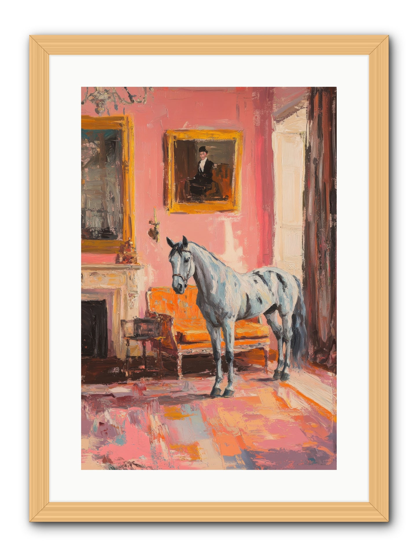 Windsor Whisper -- Framed Print - Natural 16x24
