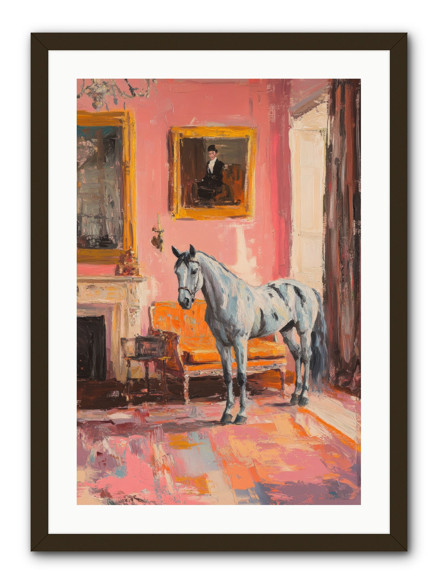 Windsor Whisper -- Framed Print - Black 20x30