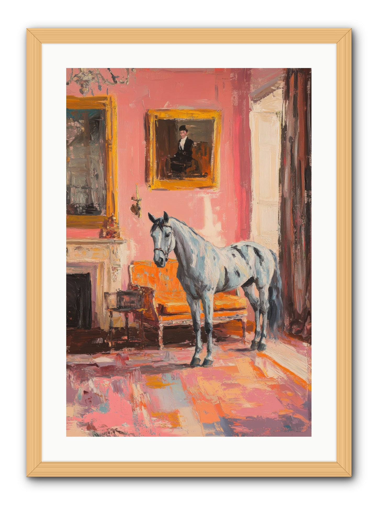 Windsor Whisper -- Framed Print - Natural 20x30