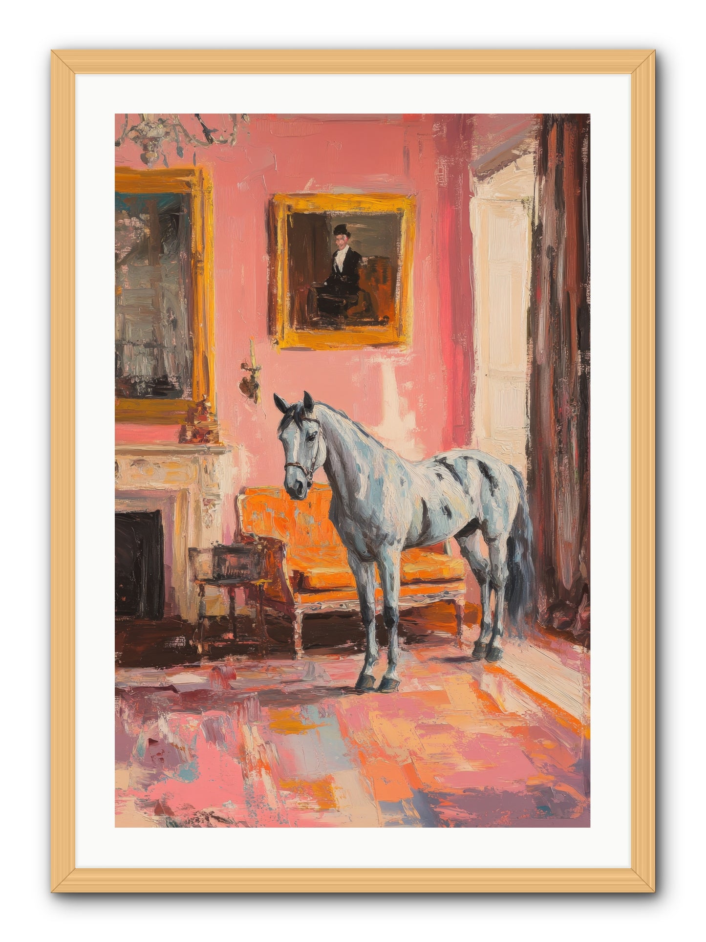 Windsor Whisper -- Framed Print - Natural 24x36