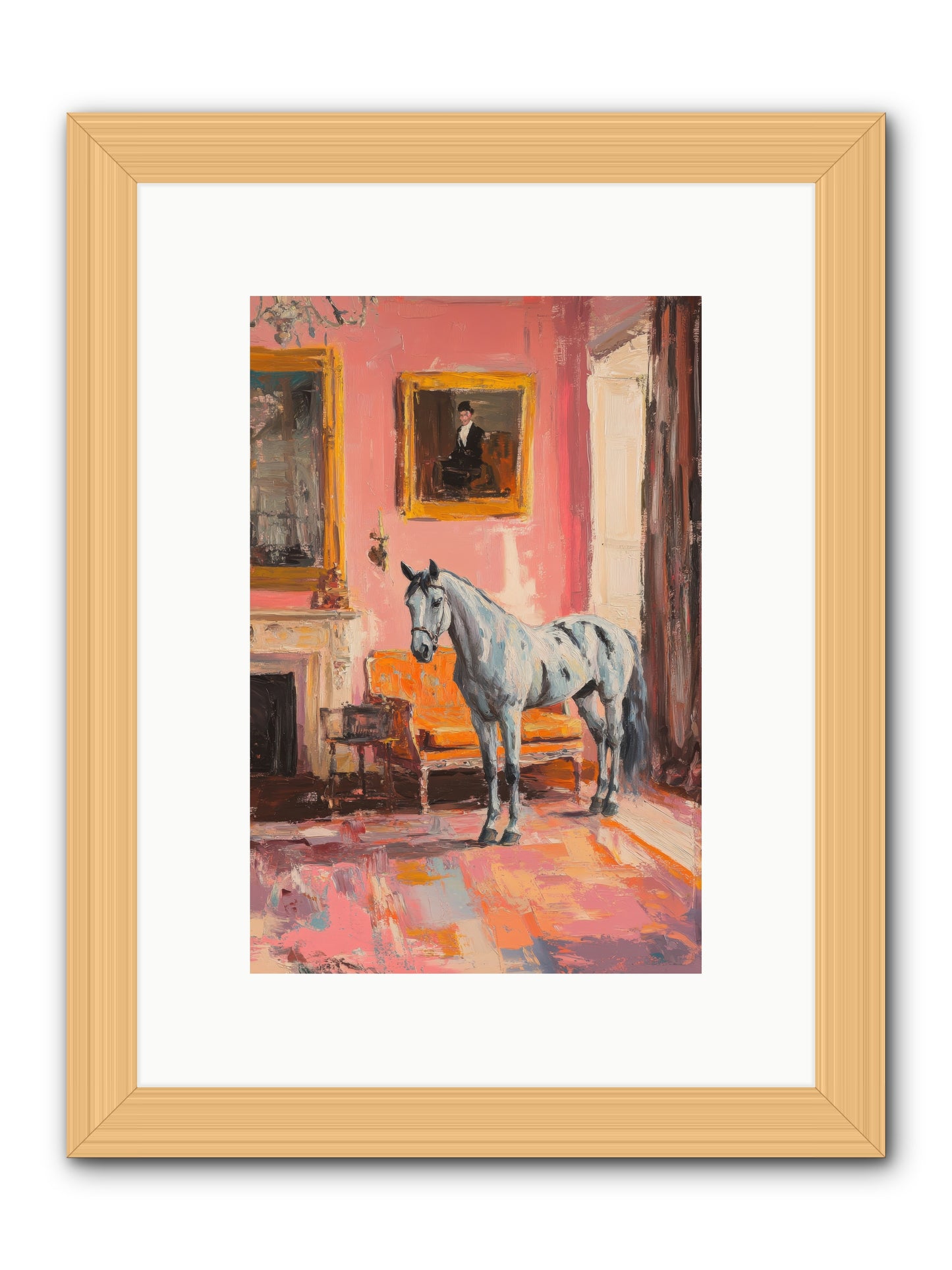Windsor Whisper -- Framed Print - Natural 8x12